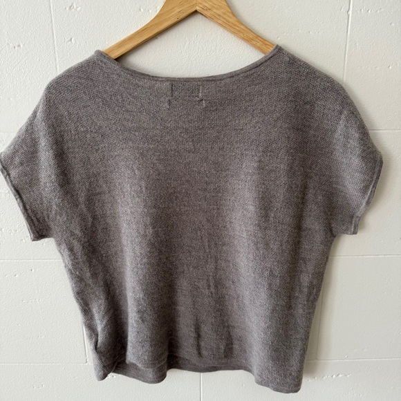 Nicole Miller Extra-Fine Merino Wool Top - Picture 4 of 5